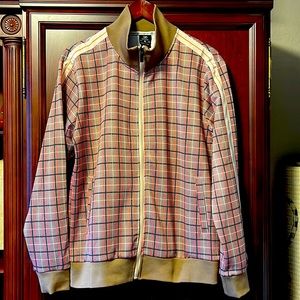 Like New Jian Wang Throwback Vintage styled Multicolored Warm Up /Jogging Suit!